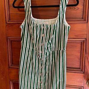 Urban Outfitters Green corduroy dress